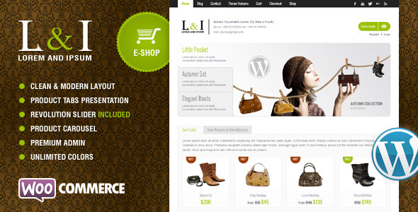 Lorem & Ipsum: Universal e-Commerce Theme