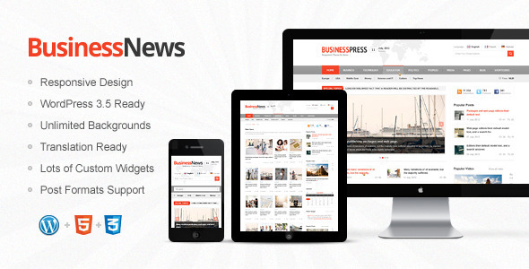 Business News – Responsive Magazine, News, Blog