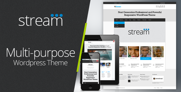 Stream | Responsive Multi-Purpose WordPress Theme