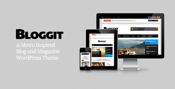 Bloggit – Responsive WordPress Blog,Magazine,News