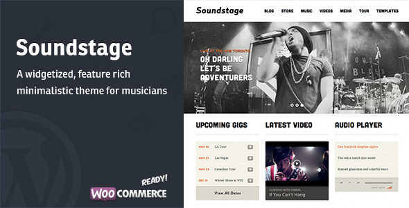 Soundstage – WordPress Theme For Bands/Musicians