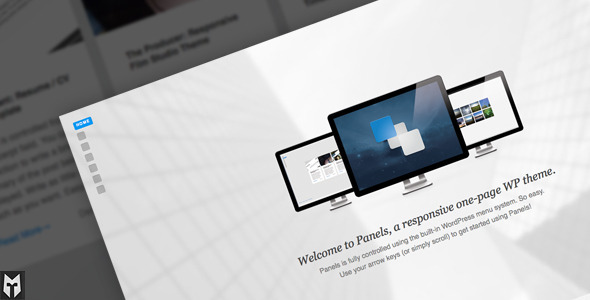 Panels: One-Page Responsive WP Theme