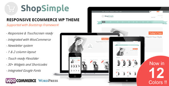 Shopsimple – Responsive eCommerce WordPress Theme