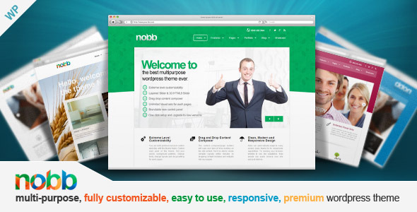 Nobb – Responsive Multi-Purpose Theme