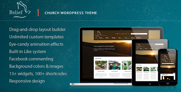Belief – Church WordPress Theme