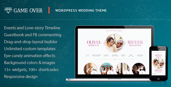 Game Over – Responsive Wedding Event Planning