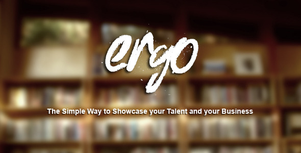 Ergo – Simple, Ergonomic and Clean WordPress Theme