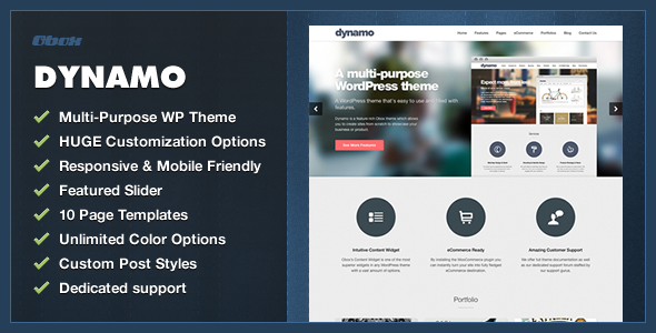 Dynamo – Multi-Purpose Business WordPress Theme