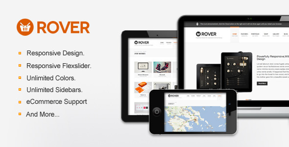 Rover Business & eCommerce WordPress Theme