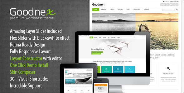 Goodnex Premium Responsive WordPress Theme