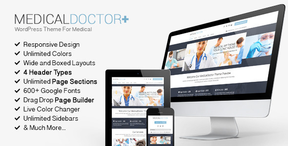 MedicalDoctor – WordPress Theme For Medical