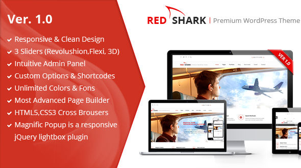 Red Shark WordPress Theme