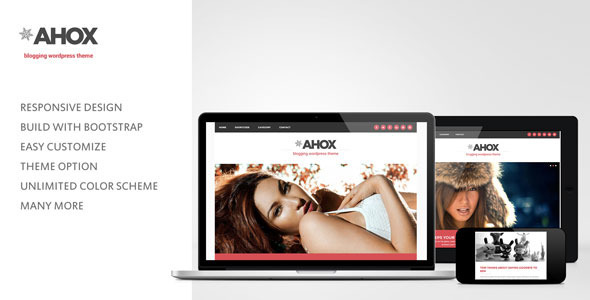 Ahox – Blogging WordPress Theme
