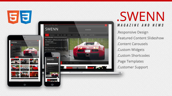 Swenn – Clean Responsive WordPress News Magazine