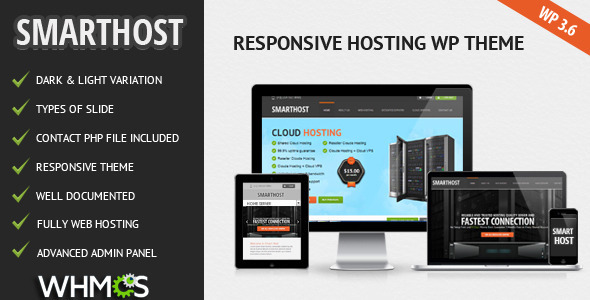 Smart Host – Responsive-WordPress-theme