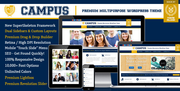 Campus | Premium Multipurpose WordPress Theme