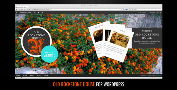 Old Rockstone House–Blog, Gallery, Folio + RTL