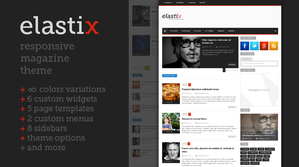 Elastix – Responsive Magazine Theme