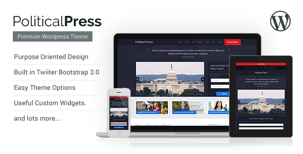 Political Press – Responsive WordPress Theme