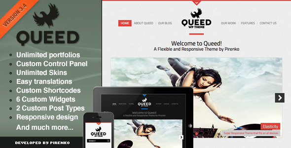 Queed WordPress Theme