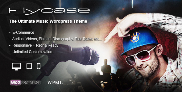 Flycase – Complete Music Solution for WordPress