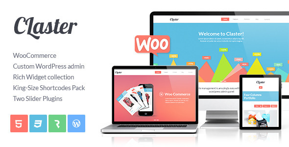 Claster – Multi-Purpose WP WooCommerce Theme