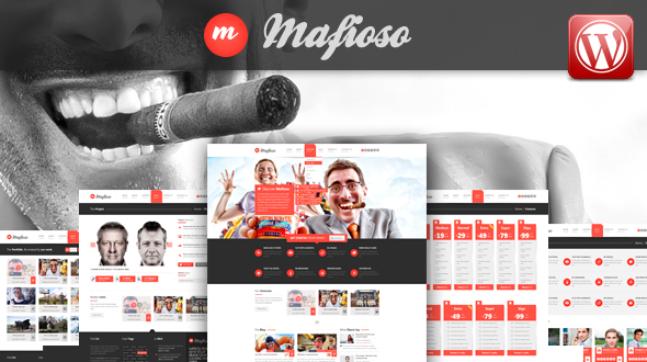 Mafioso WordPress Responsive Theme