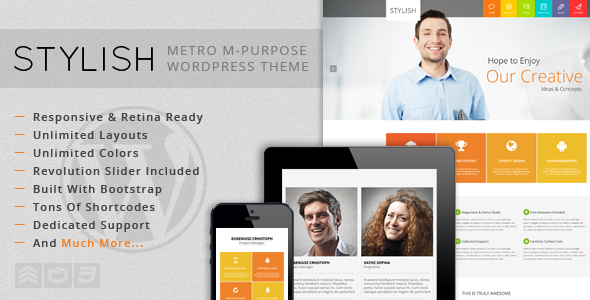 STYLISH – Metro Multi-Purpose WordPress Theme