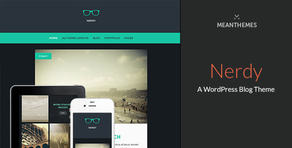 Nerdy: A WordPress Blog Theme