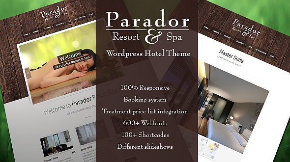 Parador – Premium WordPress Hotel Theme