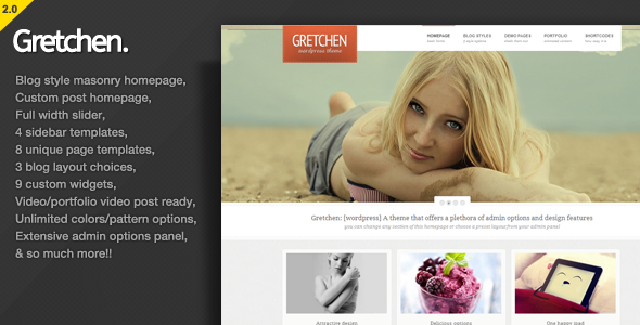 Gretchen – Flexible WordPress Theme