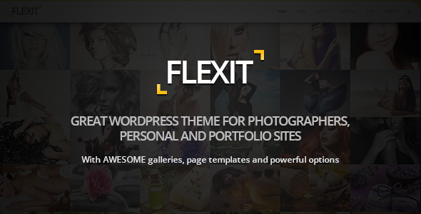 FLEXIT – Theme for Photographers and Portfolios