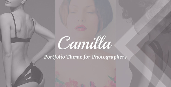 Camilla – Horizontal Fullscreen Photography Theme!