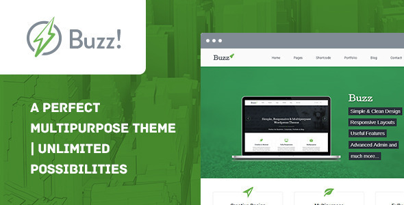 Buzz- Multipurpose WordPress Theme