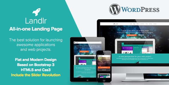 Landlr – The All-in-One Landing Page – WordPress