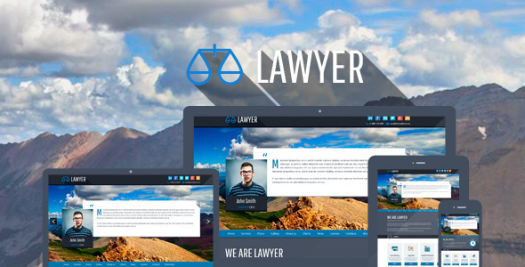 Lawyer – Bootstrap Responsive WP Theme
