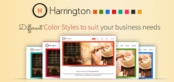 Harrington WordPress Business Theme