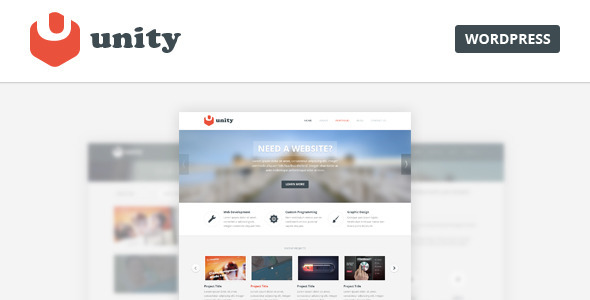 Unity – Multipurpose WordPress Theme