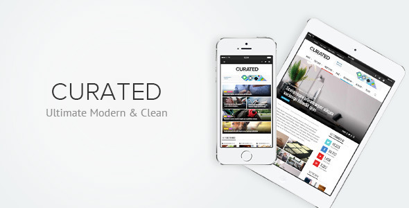 Curated | Ultimate Modern Magazine Theme
