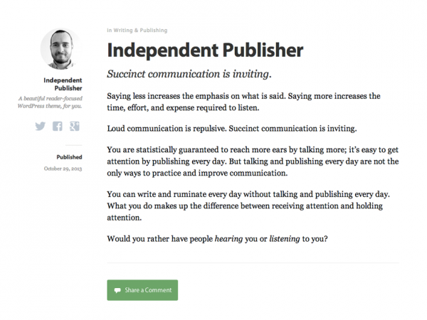 Independent Publisher
