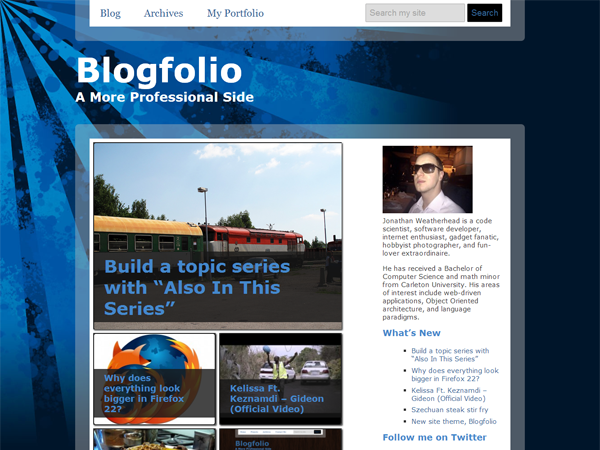 Blogfolio
