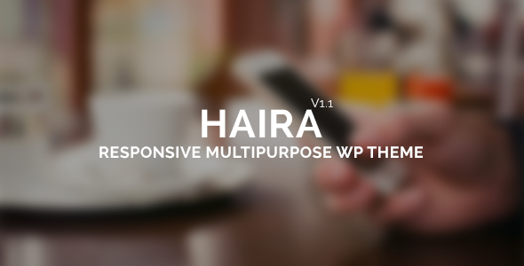 Haira – Responsive Corporate / Business Theme
