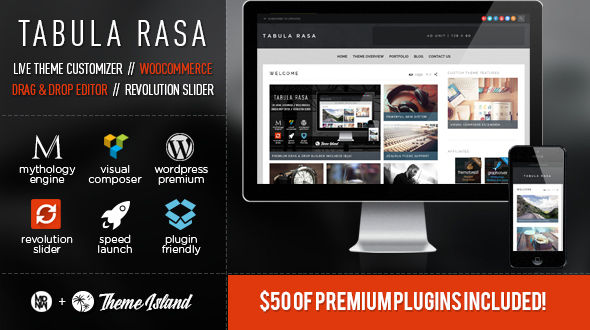 Tabula Rasa | Premium Multipurpose WordPress Theme