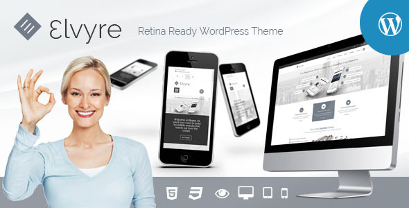 Elvyre – Retina Ready WordPress Theme