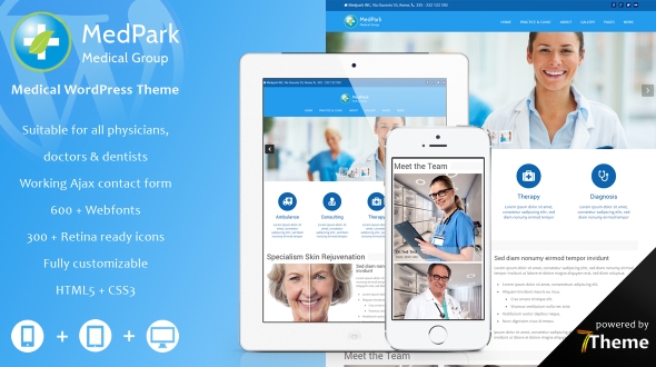 Medpark – Medical WordPress Theme