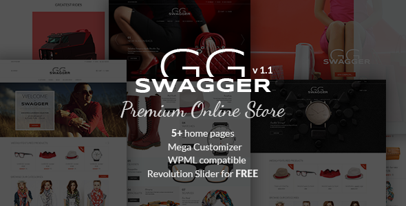 SWAGGER – Premium WordPress Online Store