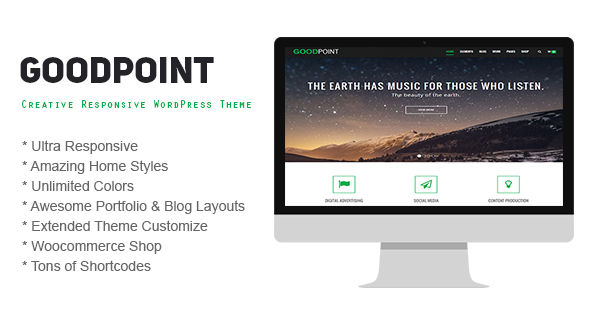 GoodPoint – Creative Multipurpose WordPress Theme