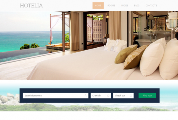 Hotelia – Hotel WordPress Theme
